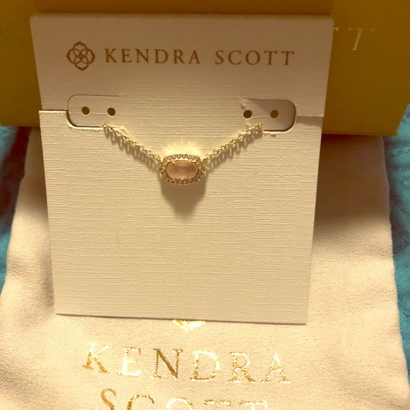 Kendra Scott Chelsea Gold Necklace In 